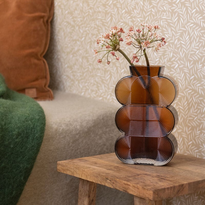 Fanni K Kaivo maljakko 24 cm ruskea